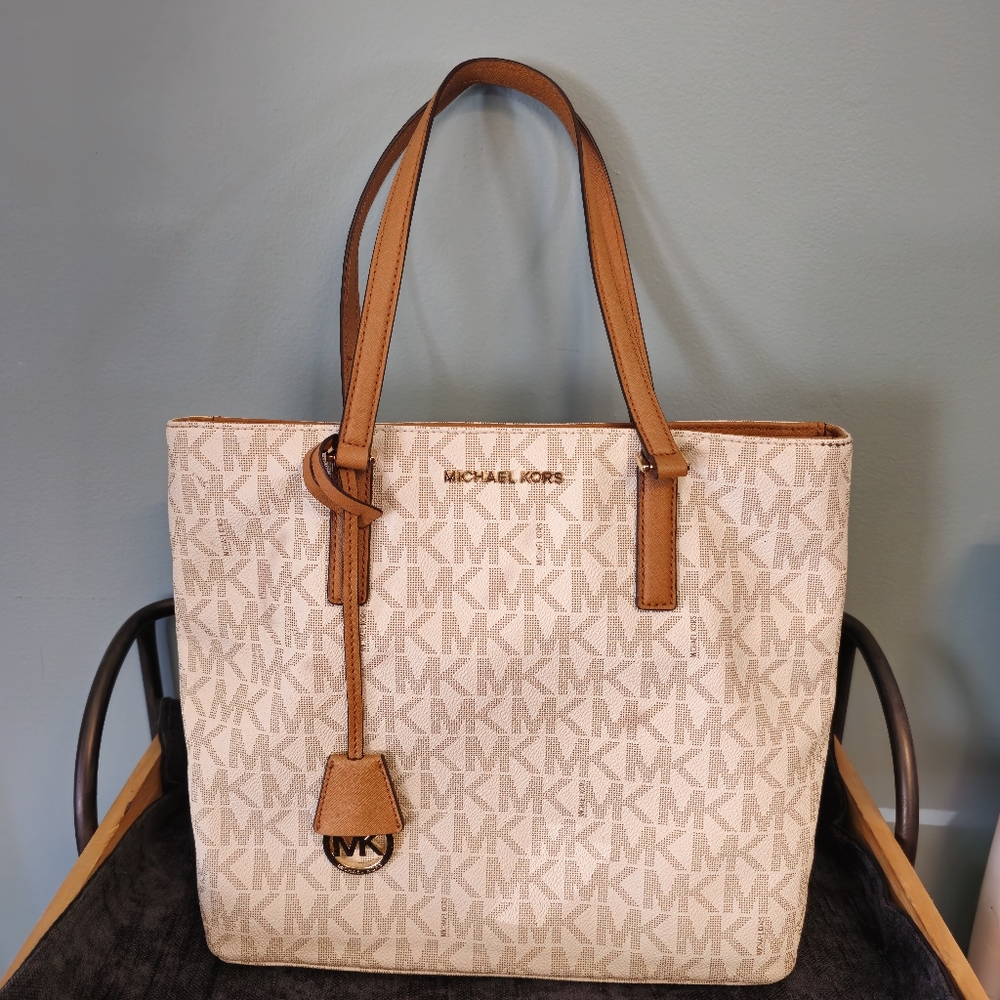 Michael Kors MK Morgan Medium Logo Tote Bag